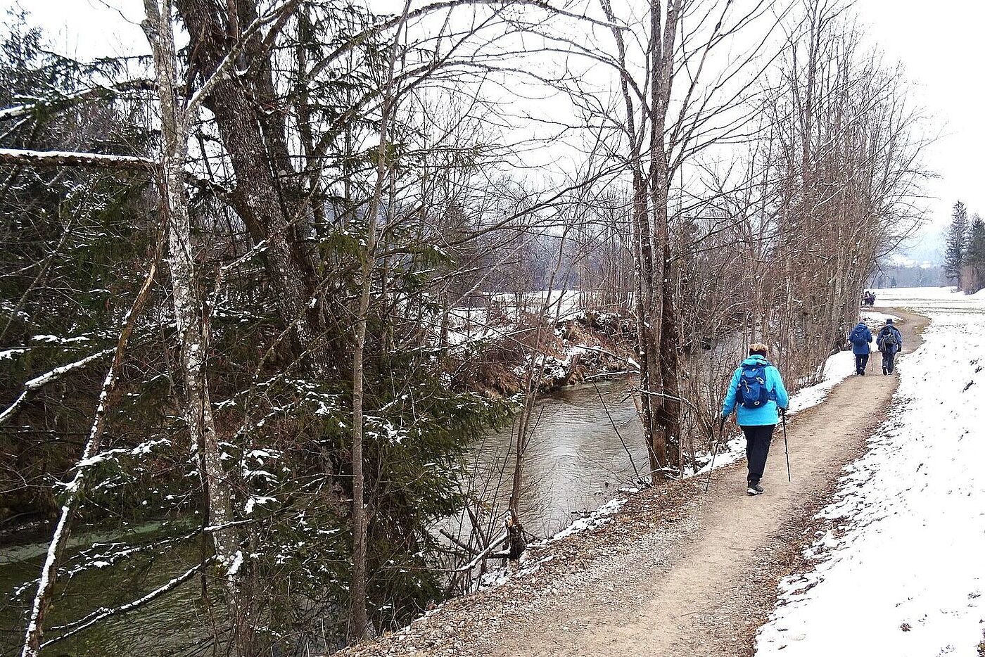Winterwanderung mit Franz