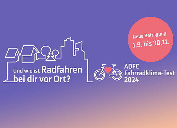 Fahrradklima-Test 2024: Mitmachen