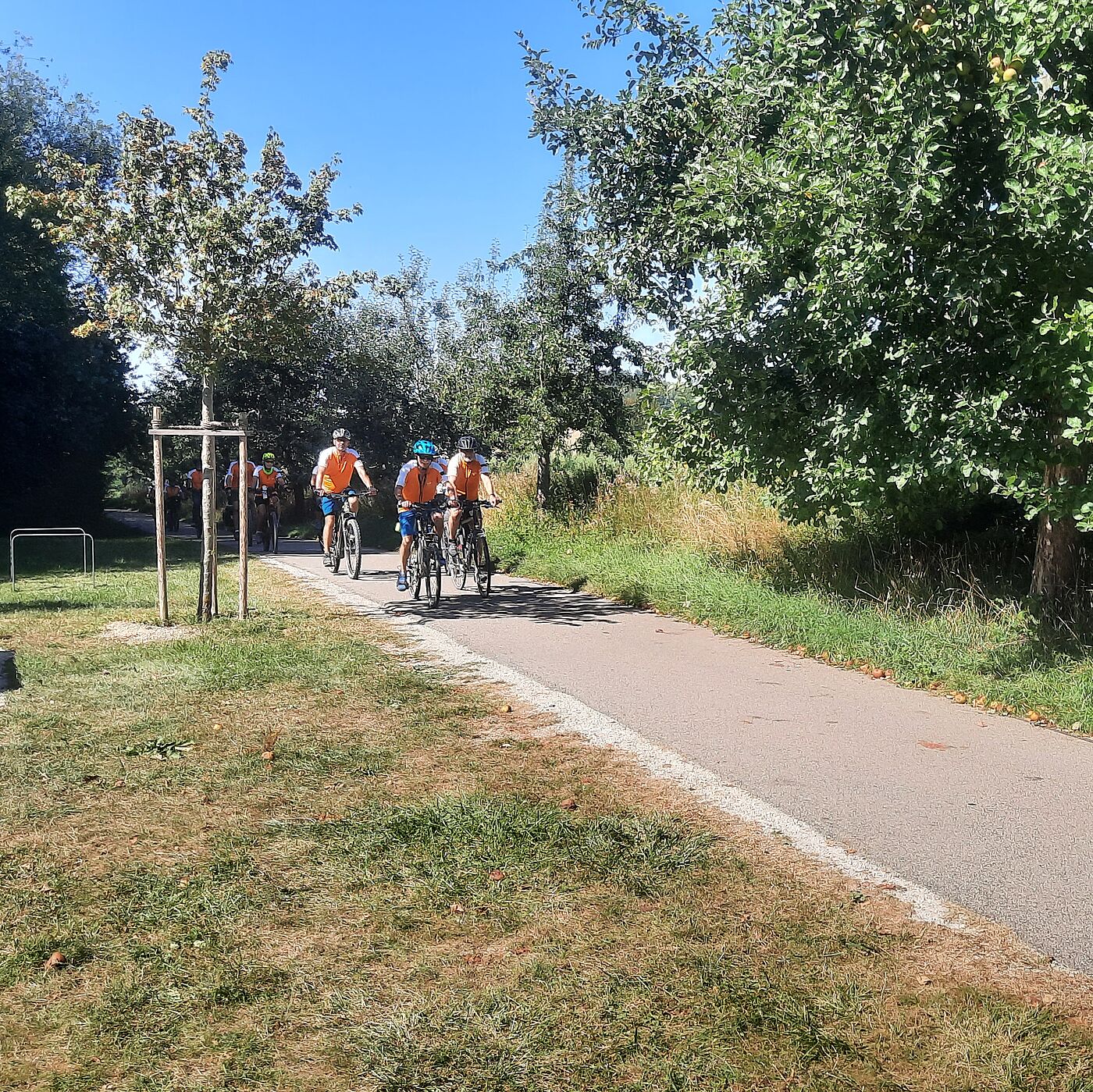Auf dem Bockerlradweg Richtung Attenkirchen