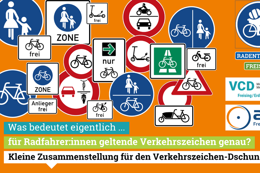 Bedeutung von Verkehrszeichen für Radfahrer:innen Bedeutung von Verkehrszeichen für Radfahrer:innen