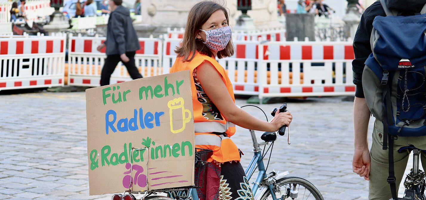 Miteinander – aber sicher!: Fahrraddemo am 21. September 2024 in Lerchenfeld