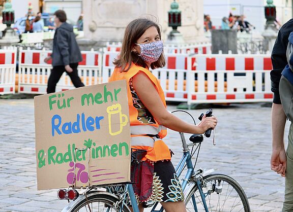 Miteinander – aber sicher!: Fahrraddemo am 21. September 2024 in Lerchenfeld