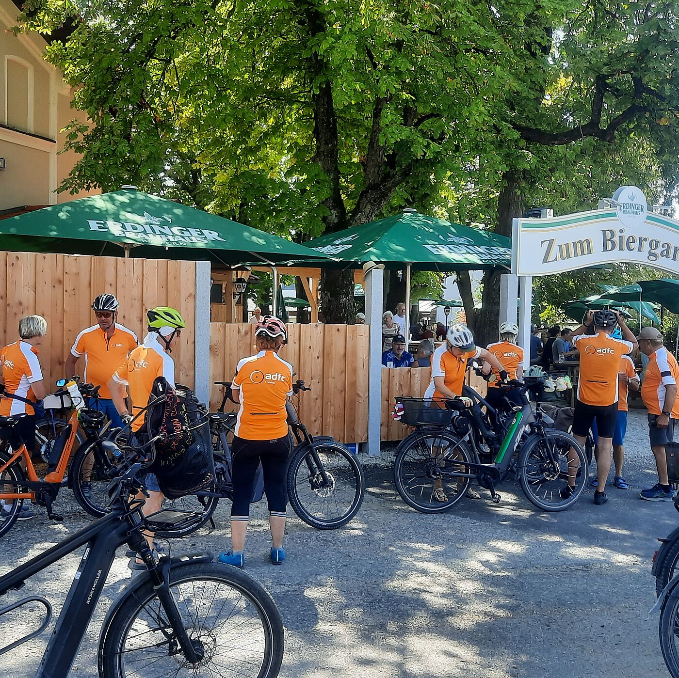 weiter gehts über die Amper zurück nach Freising