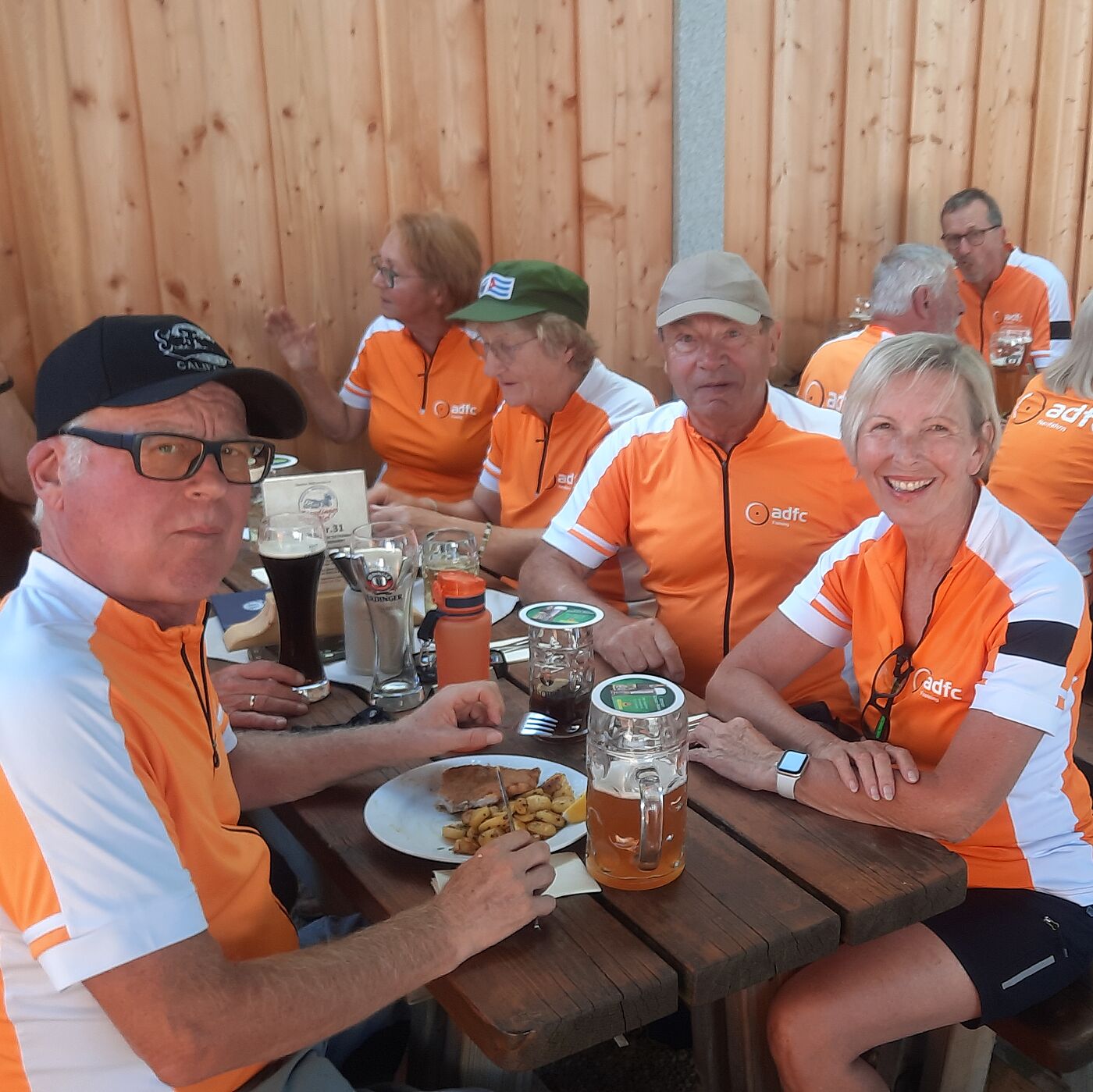 Mittagspause im Staudinger Keller in Moosburg