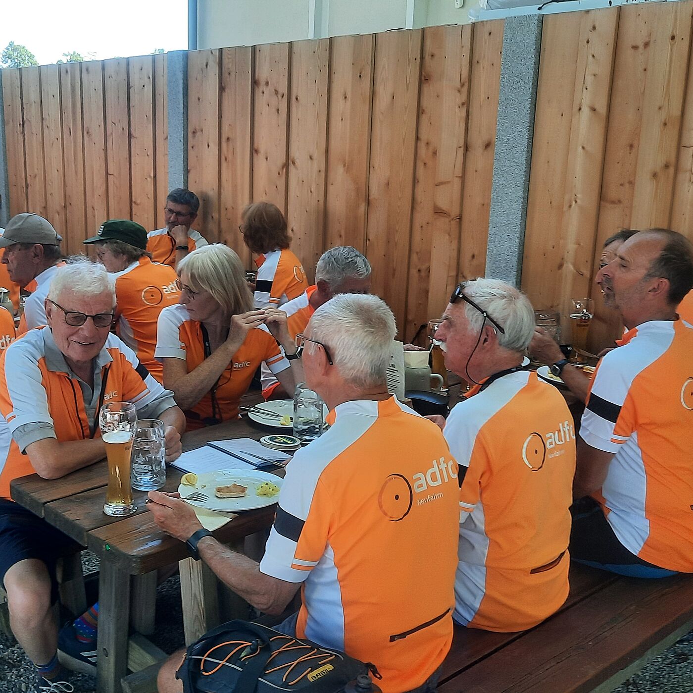 Mittagspause im Staudinger Keller in Moosburg