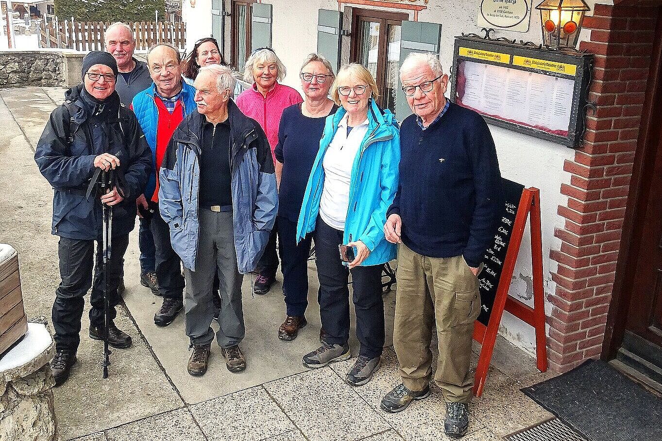 Winterwanderung mit Franz