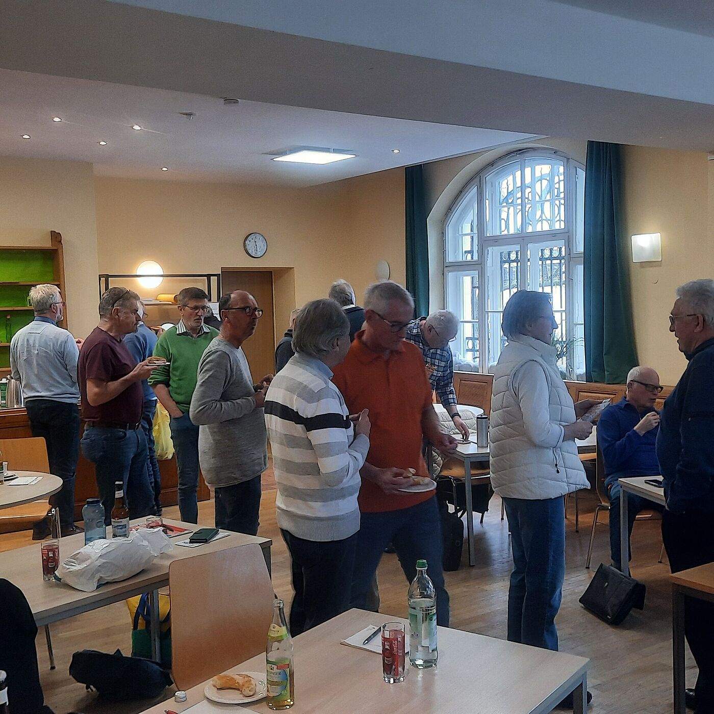 Während den Pausen ...