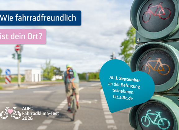 Save the Date: Fahrradklimatest