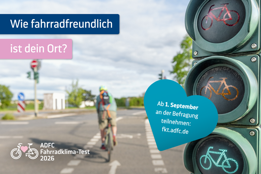 Save the Date: Fahrradklimatest Save the Date: Fahrradklimatest