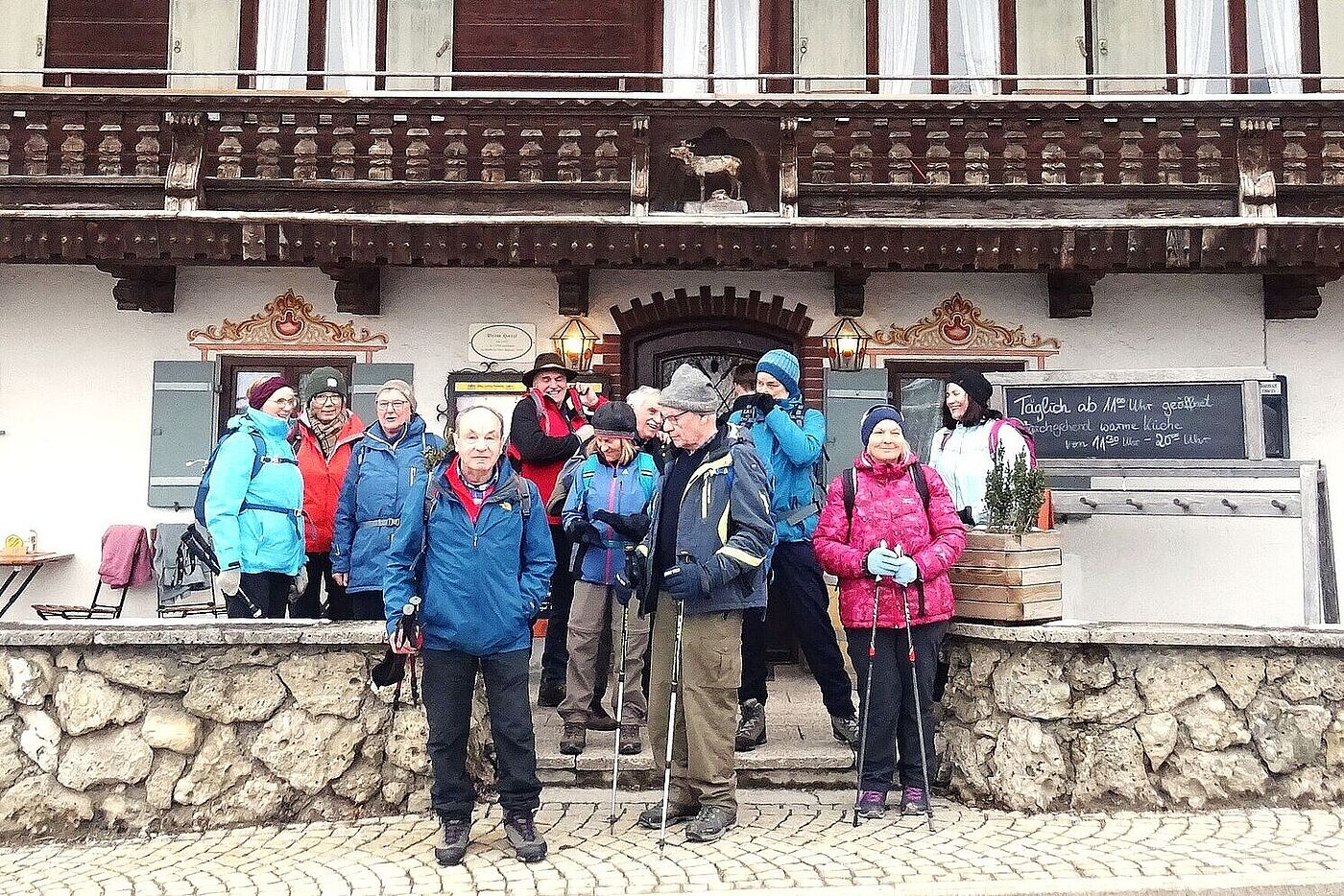 Winterwanderung mit Franz