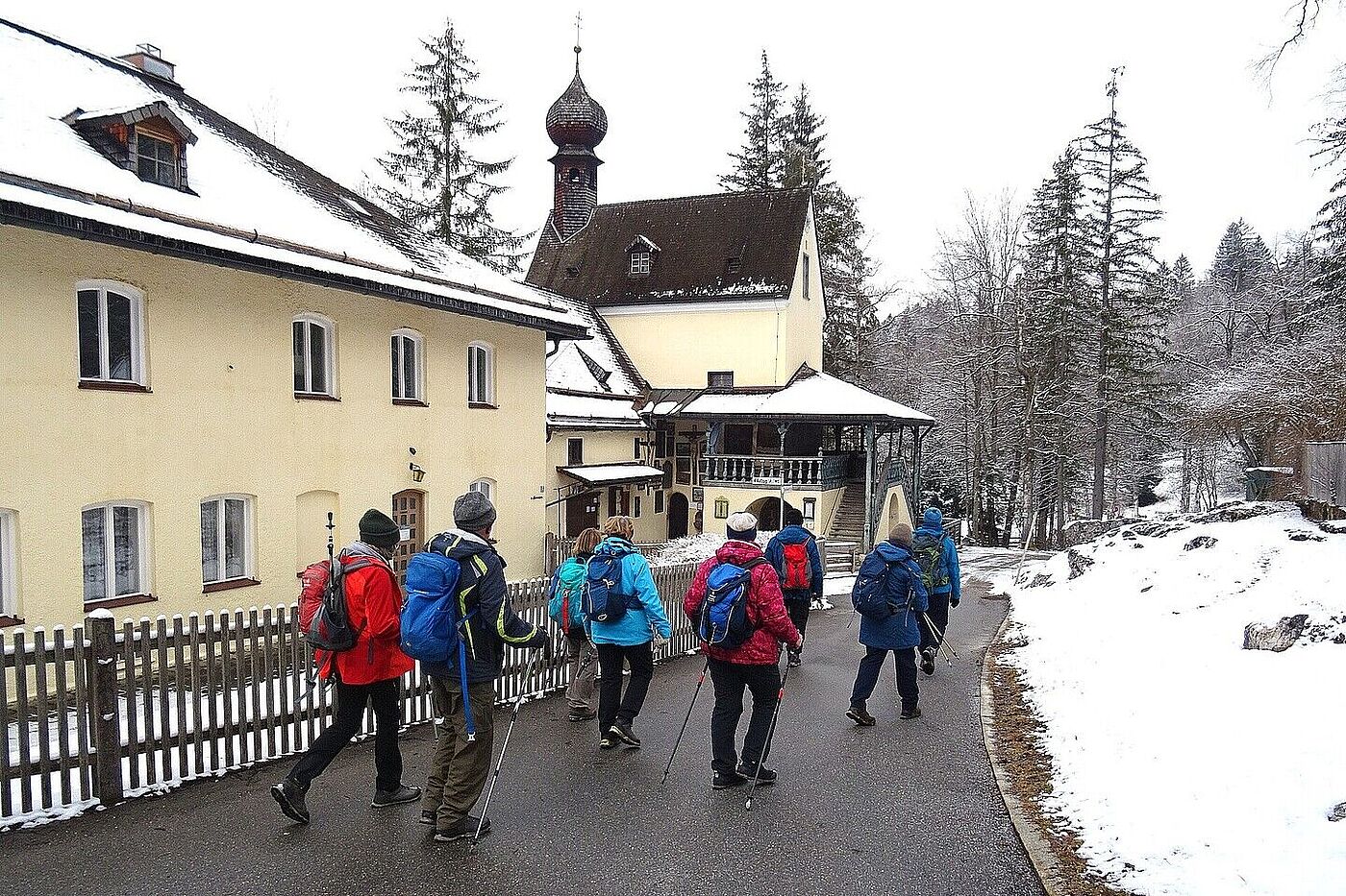 Winterwanderung mit Franz