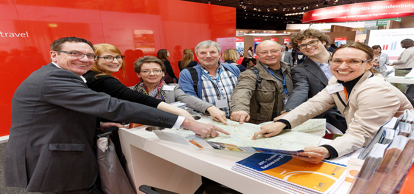 Tourismusmesse ITB ADFC-Stand Tourismusmesse ITB ADFC-Stand