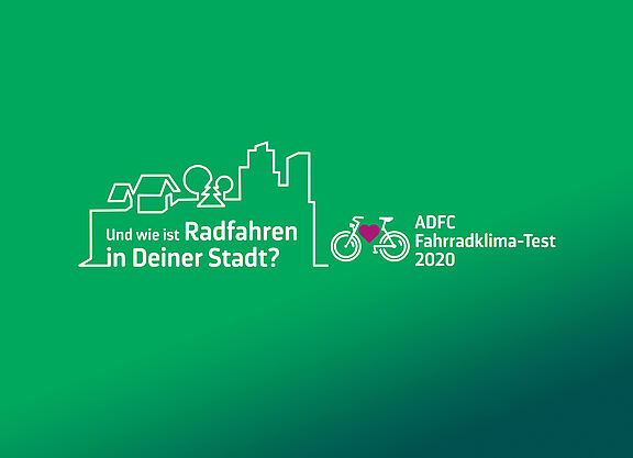 Key Visual ADFC-Fahrradklima-Test 2020 Key Visual ADFC-Fahrradklima-Test 2020