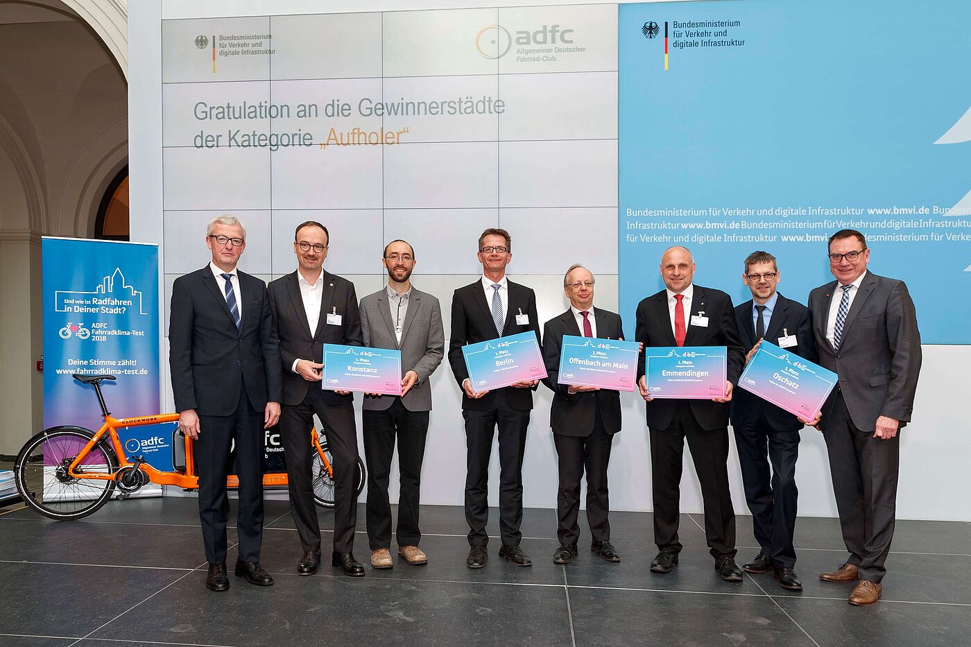 Gewinnerstädte der Kategorie Aufholer. Gewinnerstädte der Kategorie Aufholer.