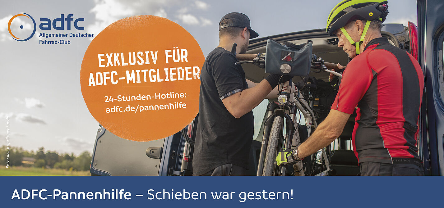ADFC-Anzeigen Pannehilfe