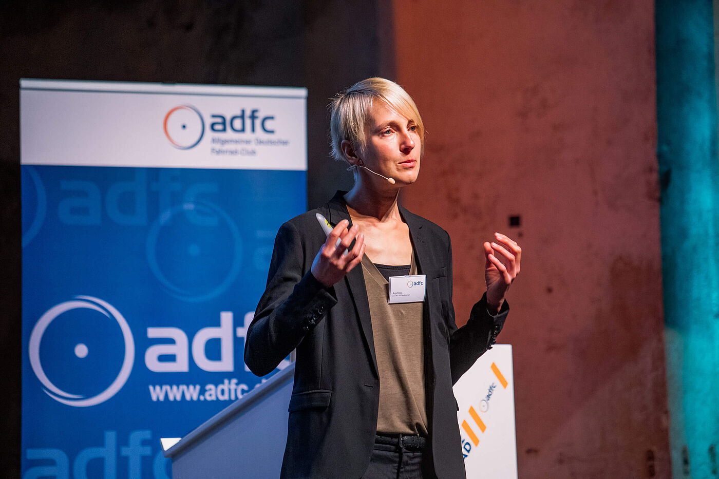 Erster Nationaler Radtourismus Kongress Anja Kirig Einen Blick in die Zukunft warf am zweiten Kongresstag Zukunfts- und Trendforscherin Anja Kirig.