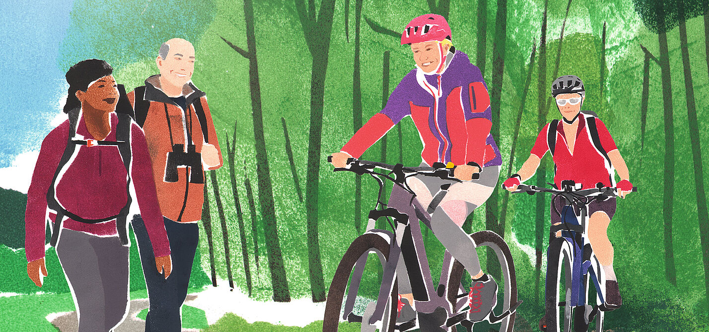 Radfahren und Naturschutz Titelbild Radfahren und Naturschutz